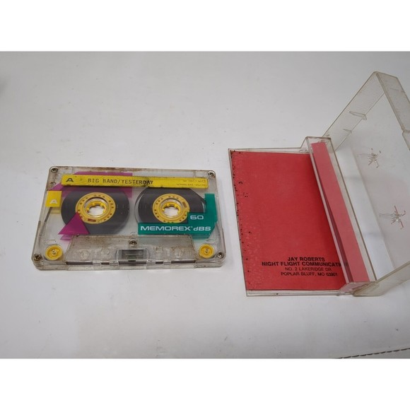 Night Flight 760 Jay Roberts Jay Jazz Blues Radio Show Program‎ Cassette Tape - Picture 3 of 6